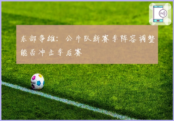 东部争雄：公牛队新赛季阵容调整能否冲击季后赛